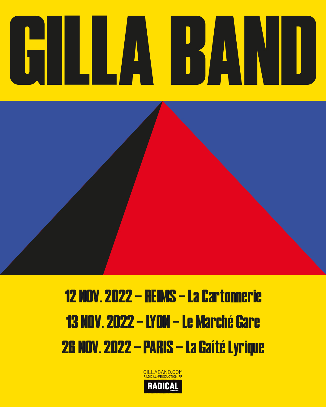 Gilla Band - France 2022