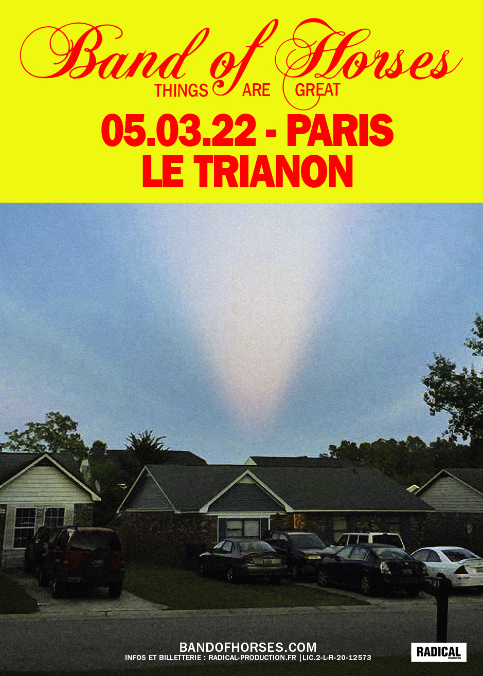 Band Of Horses - Trianon 2022 poster