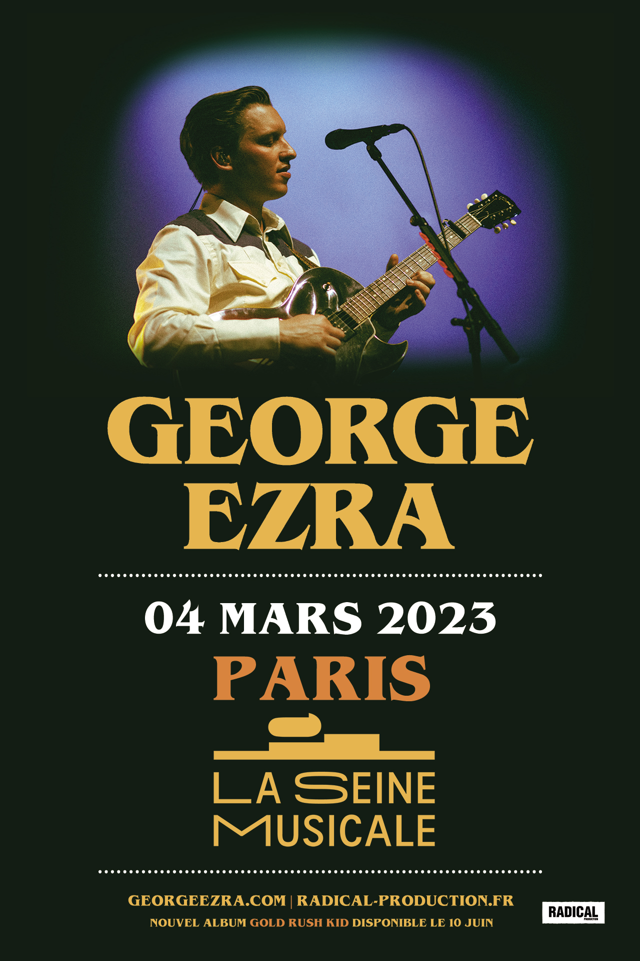 George Ezra - Seine Musicale 2023
