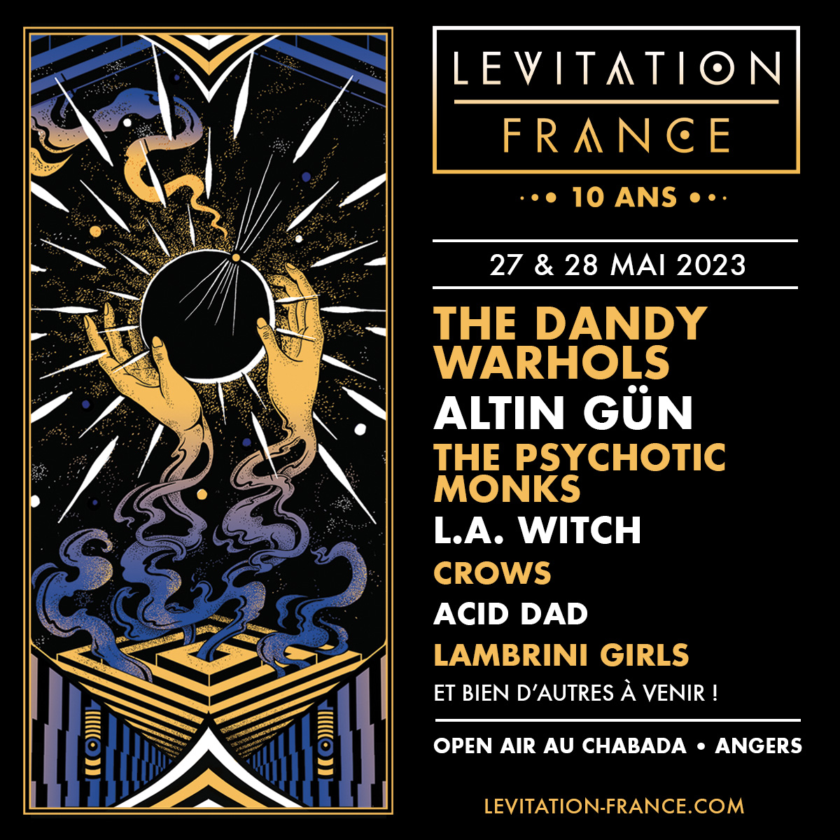 Levitation France 2023 - premiers noms