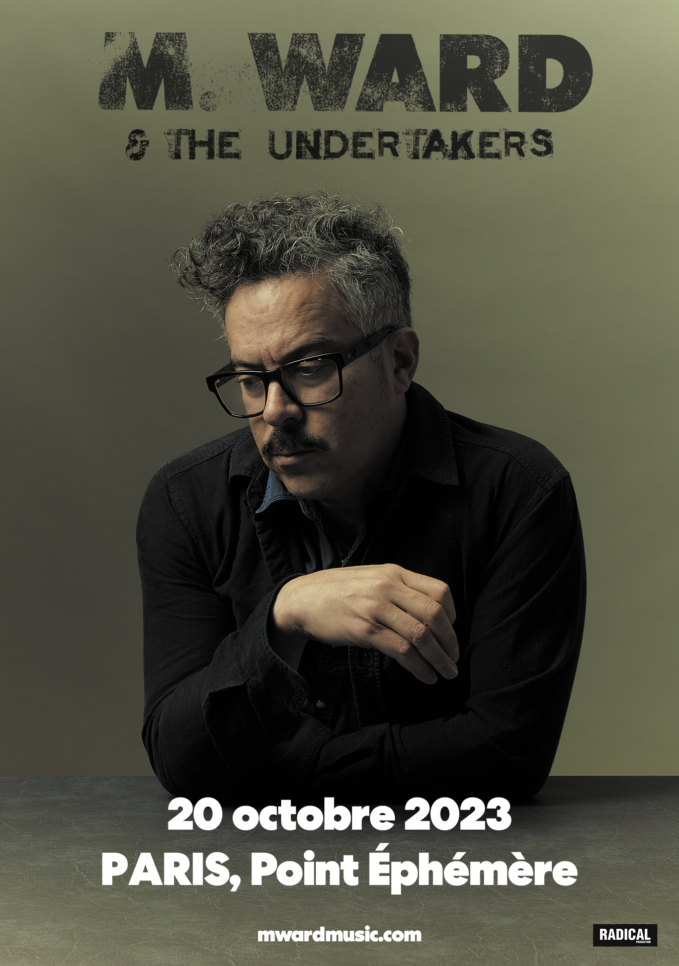 M. Ward & The Undertakers - Paris, Point Éphémère - 20 octobre 2023