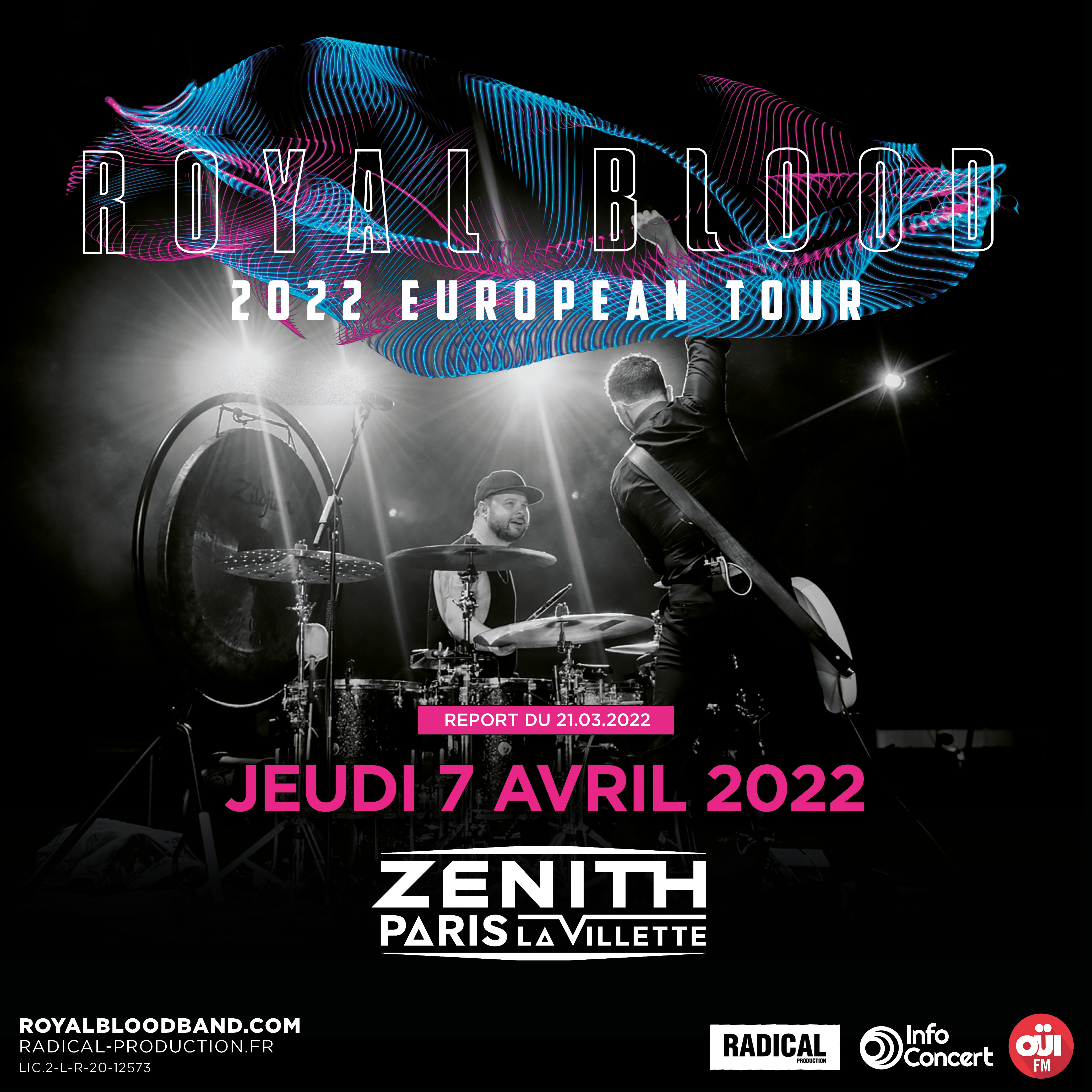 Royal Blood - Zénith Paris - 07 avril 2022