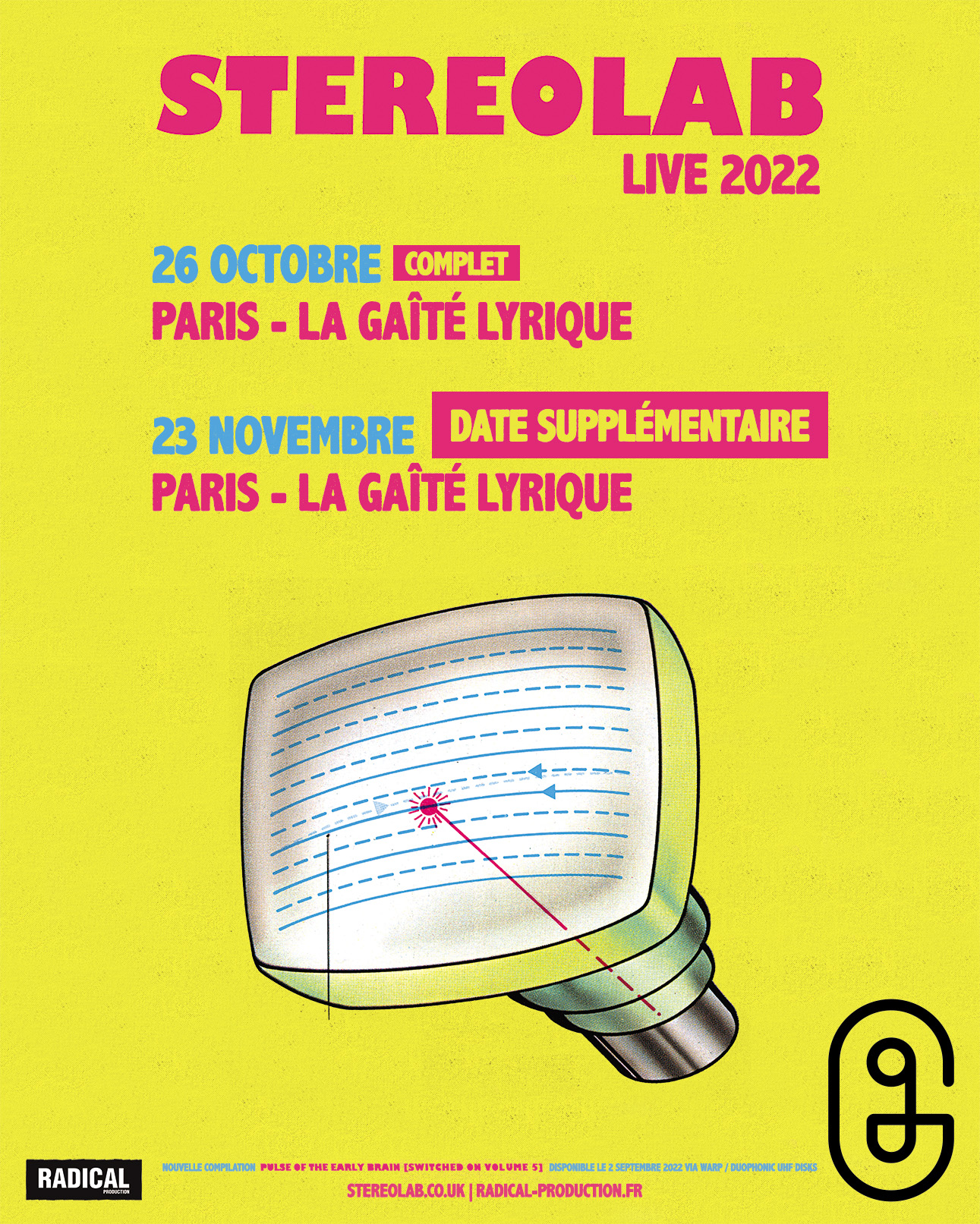 Stereolab Paris 2022